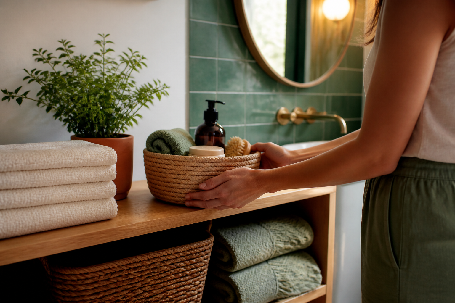 Lifestyle scene for An Evening Wind-Down Routine That Does Not Require Perfection